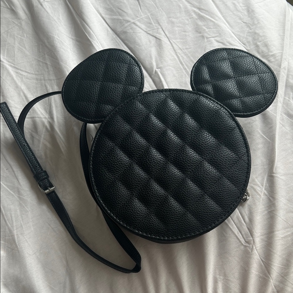 Disney-Inspired Crossbody Bag - Black